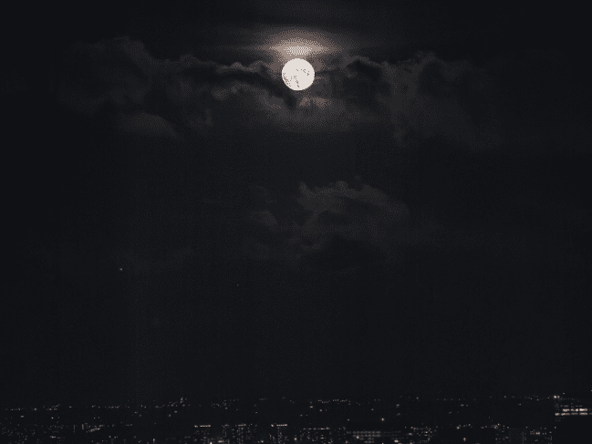 SHIBUYA SUPER MOON RISE 都心の月の出観察