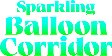 Sparkling Balloon Corridor